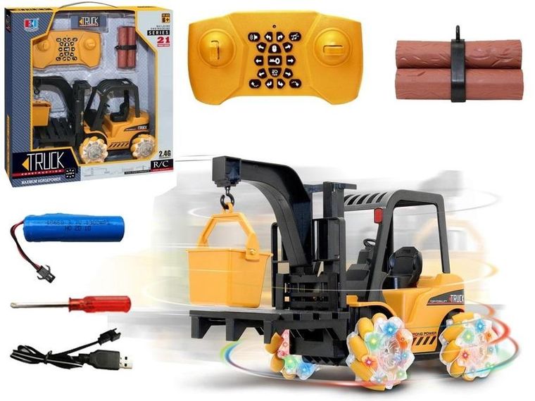 Lean Toys, wózek widłowy, pojazd zdalnie sterowany