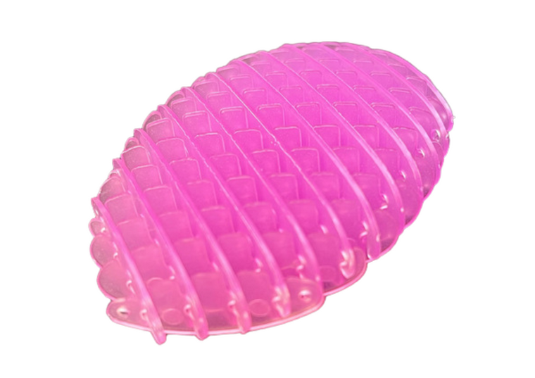 Lean Toys, zabawka fidget, antystresowa, sensoryczna, fioletowa, 5 cm