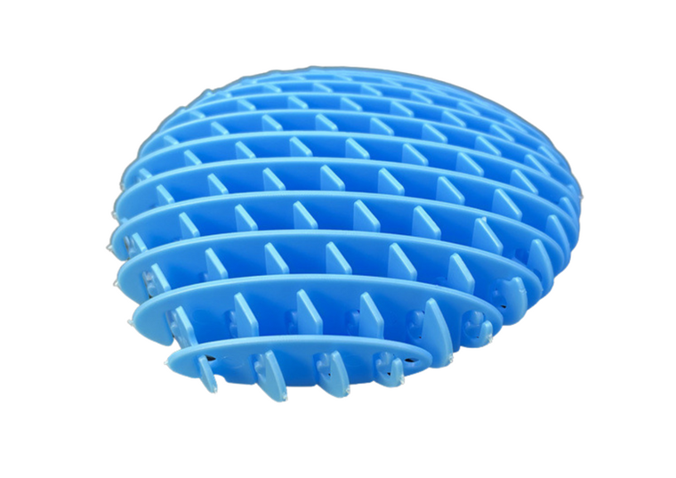 Lean Toys, zabawka fidget, antystresowa, sensoryczna, niebieska, 10 cm