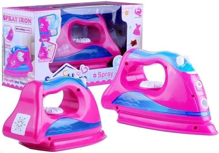 Lean Toys, żelazko, różowe