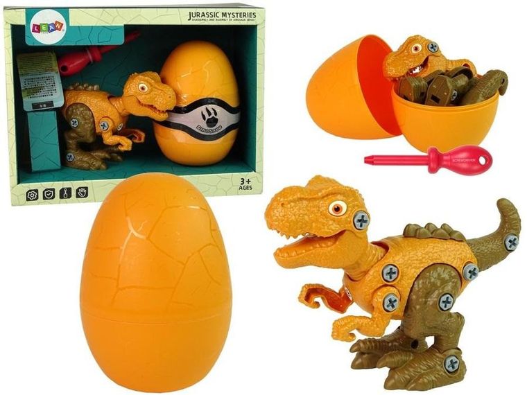 Lean Toys, zestaw dinozaur z jajkiem, Tyranozaur Rex