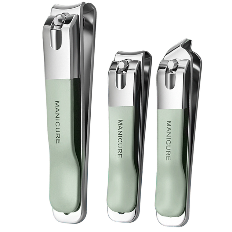 Lean Toys, zestaw do manicure, narzędzia do pielęgnacji w etui