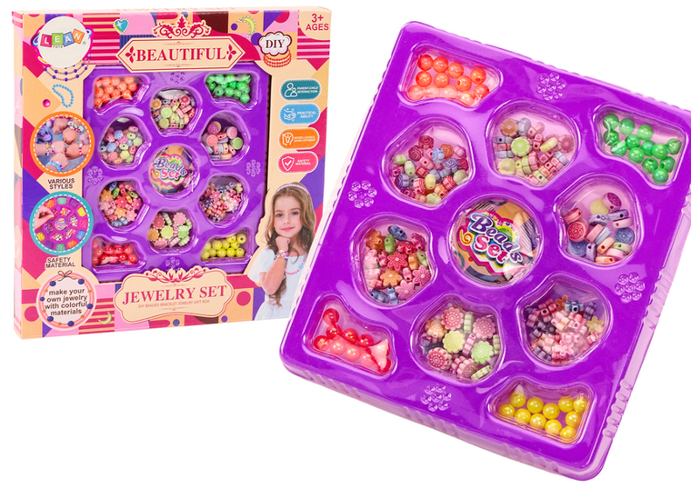 Lean Toys, zestaw do robienia biżuterii