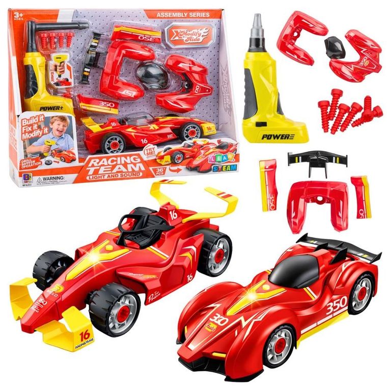 Lean Toys, zestaw do tunningu auta z wkrętarką