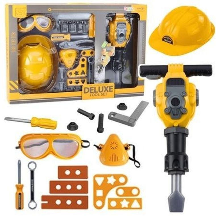 Lean Toys, zestaw majsterkowicza, 21 elementów