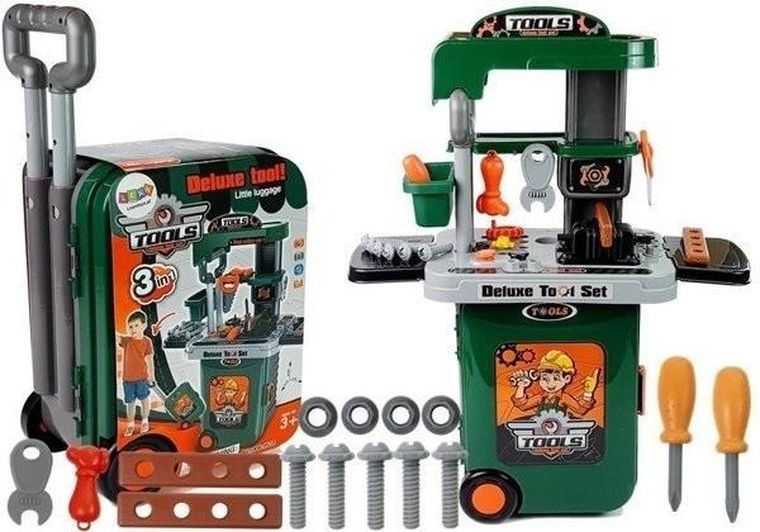 Lean Toys, zestaw narzędzi w walizce