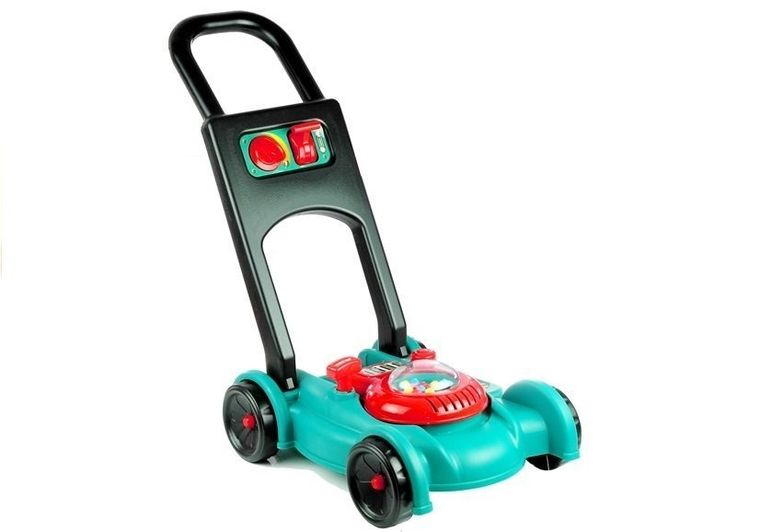 Lean Toys, zestaw ogrodnika, kosiarka z akcesoriami