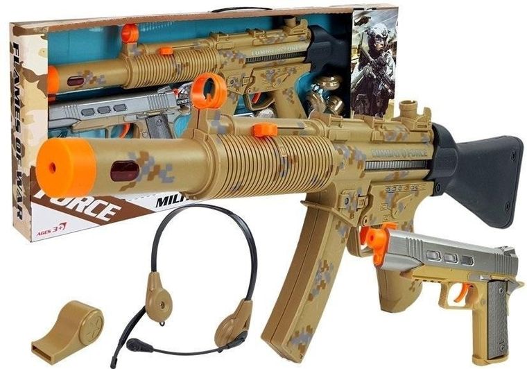 Lean Toys, zestaw wojskowy, akcesoria militarne