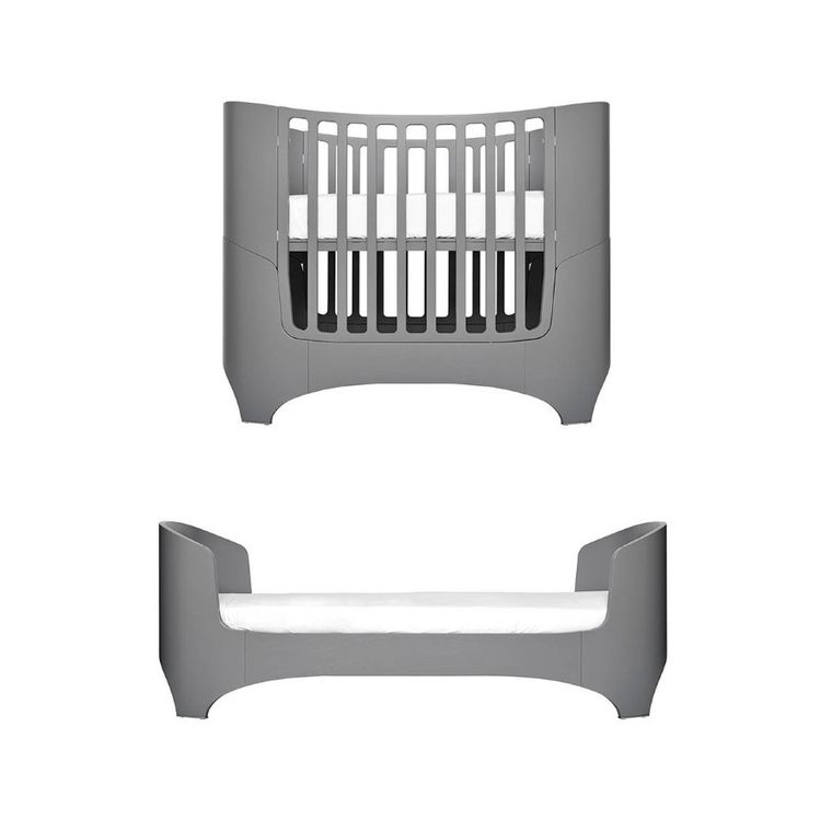 Leander, Classic, Junior, łóżeczko dziecięce, szare, 0-7 lat