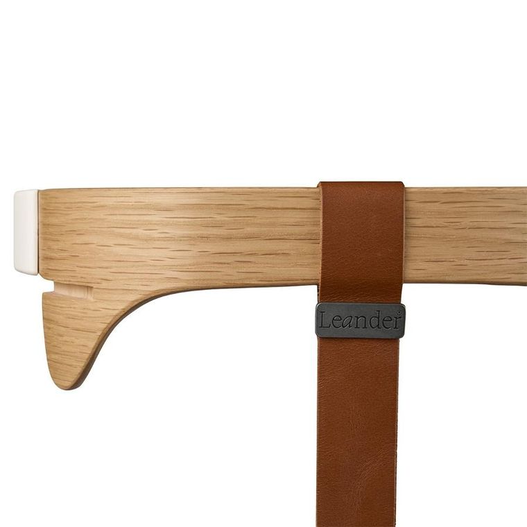 Leander, Louie, barierka do krzesełka do karmienia, dąb, naturalne