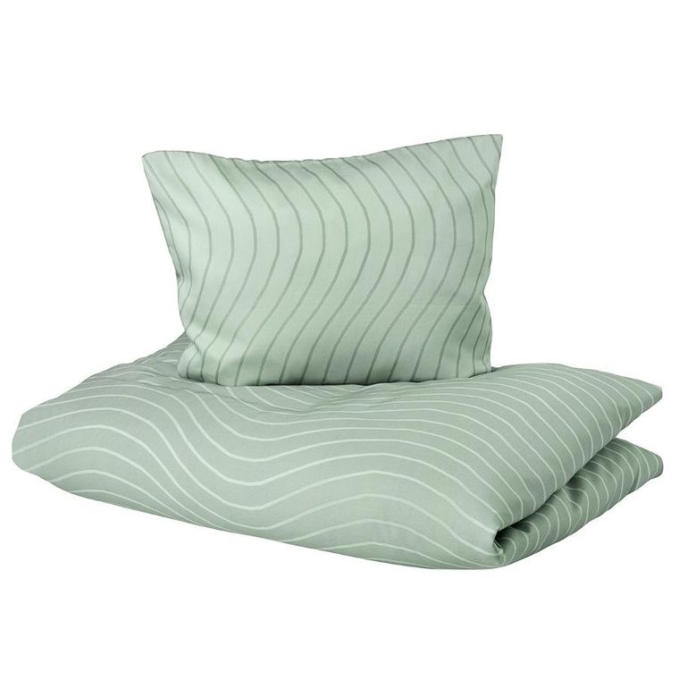 Leander, Woodland, pościel niemowlęca, organic cotton, sage green, 70-100 cm