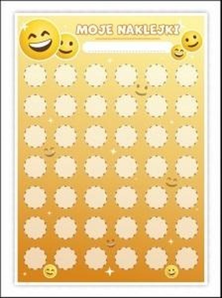 LearnHow, karty motywacyjne, Buźki, 5 szt.