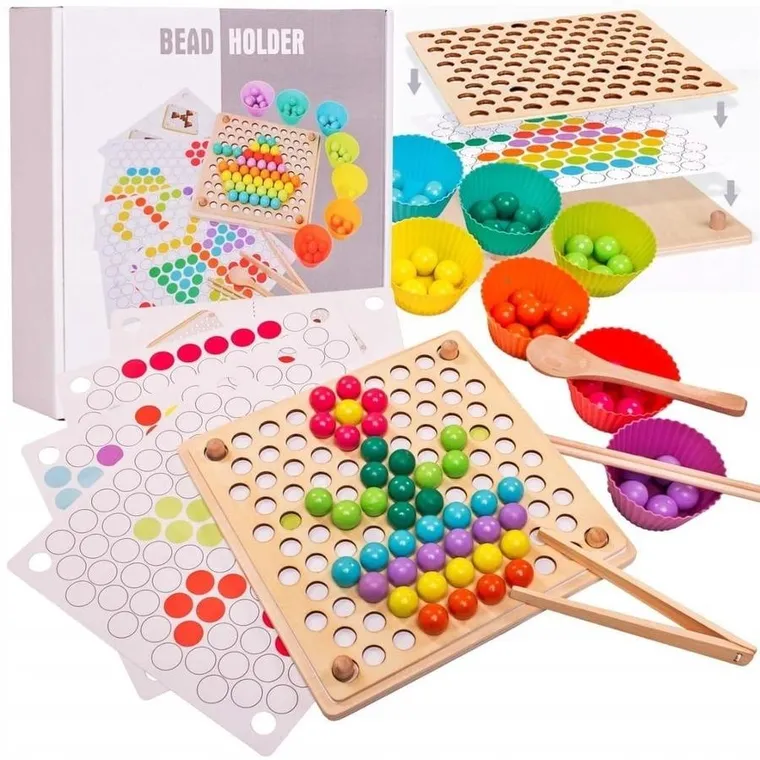 LearnHow, Mozaika, układanka drewniana