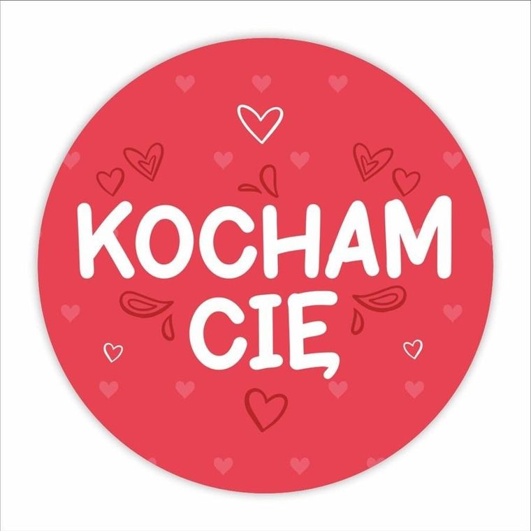 LearnHow, naklejki walentynkowe, Kocham cię