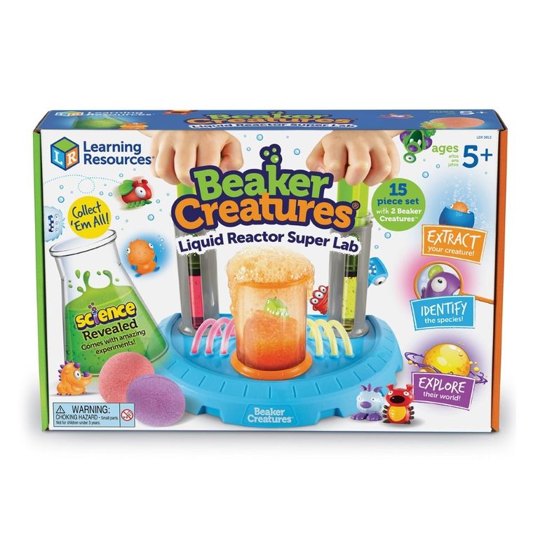 Learning Resources, Beaker Creatures, Reaktor, Super laboratorium, Eksperymenty, zestaw naukowy