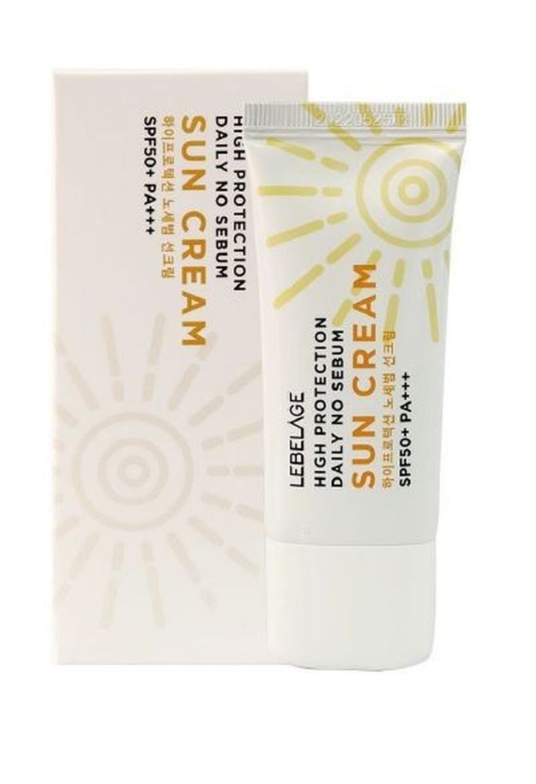 Lebelage, krem do twarzy SPF50+ no sebum, 30 ml