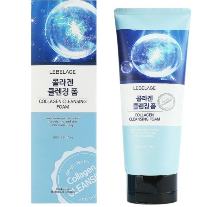 Lebelage, pianka do twarzy regenerująca collagen