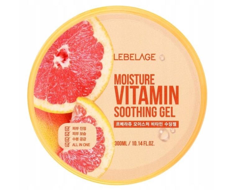 Lebelage, żel do twarzy i ciała vitamin purity 100% 300 ml