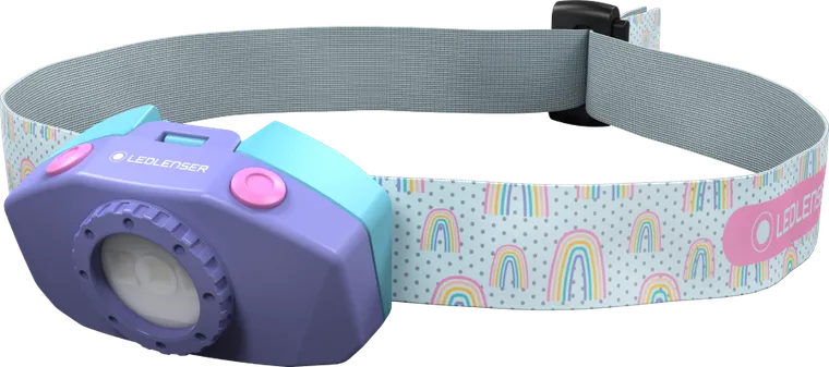Ledlenser, latarka czołowa dziecięca, Kidled2, Tęcza