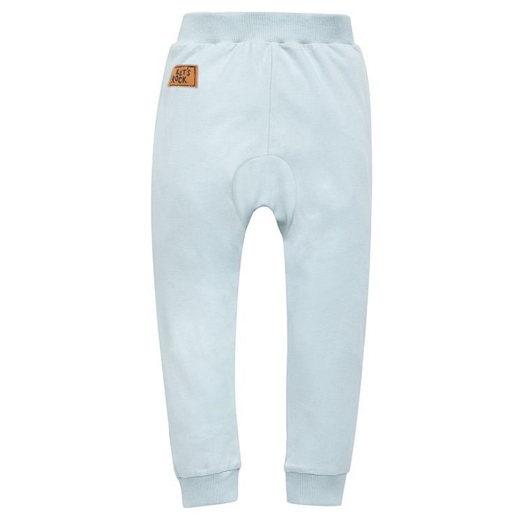 Legginsy chłopięce, niebieskie, Pinokio