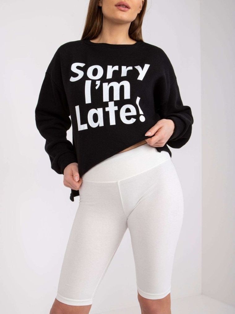 Legginsy damskie, kolarki, ecru, Ex Moda