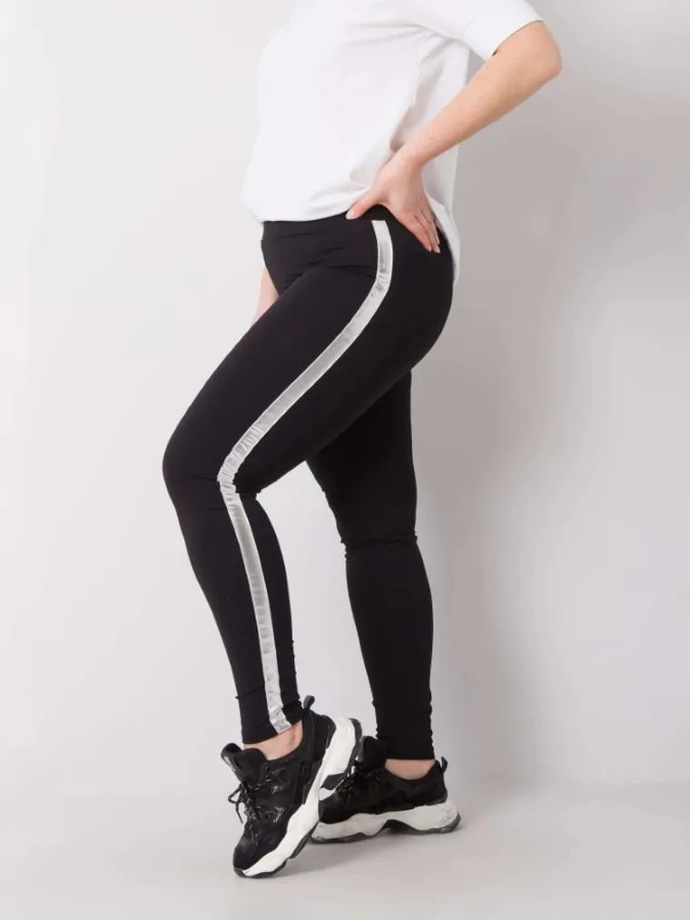 Legginsy damskie, plus size, mix, Basic Feel Good