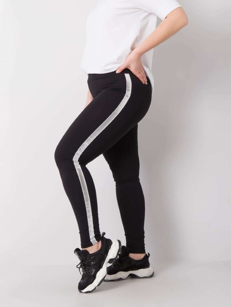 Legginsy damskie, plus size, mix, Basic Feel Good