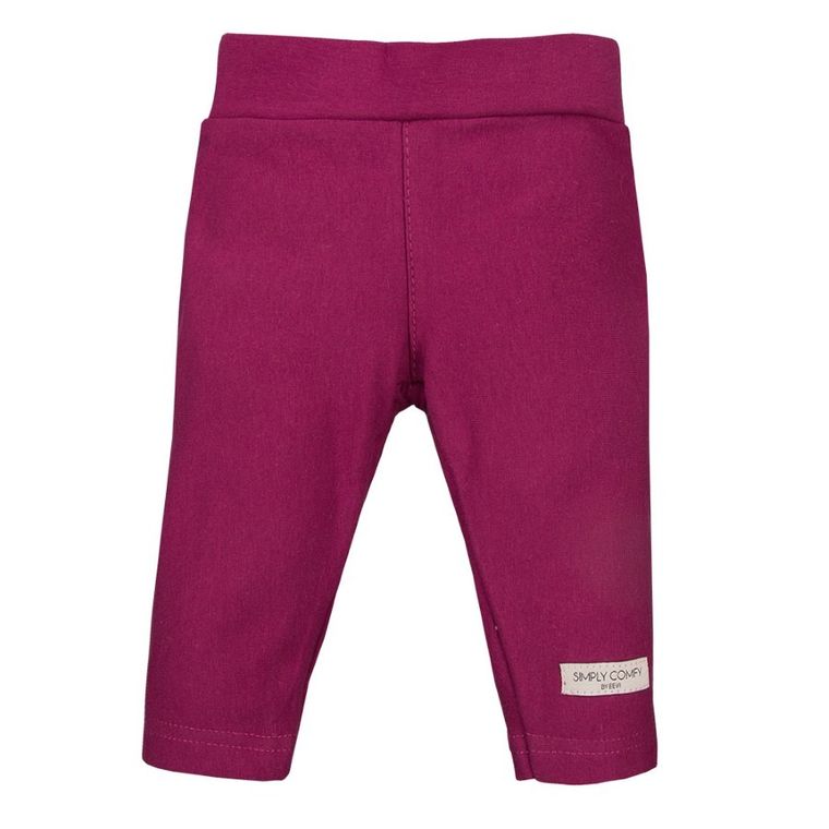 Legginsy dziewczęce, bordowe, Eevi