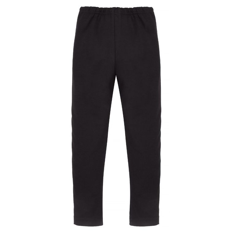 Legginsy dziewczęce, czarne, Pinokio