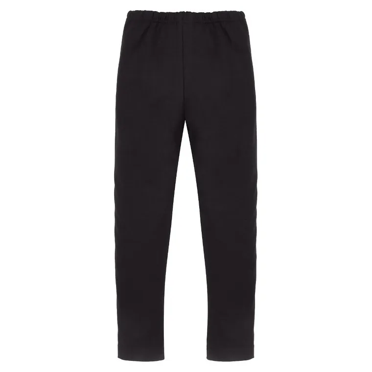 Legginsy dziewczęce, czarne, Pinokio