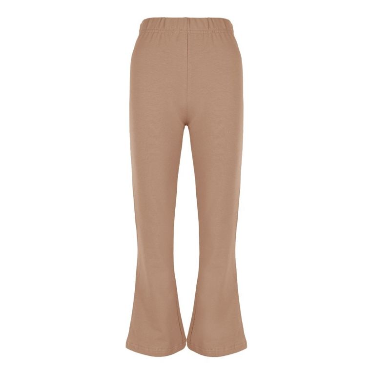 Legginsy dziewczęce, dzwony, beżowe, Tup Tup