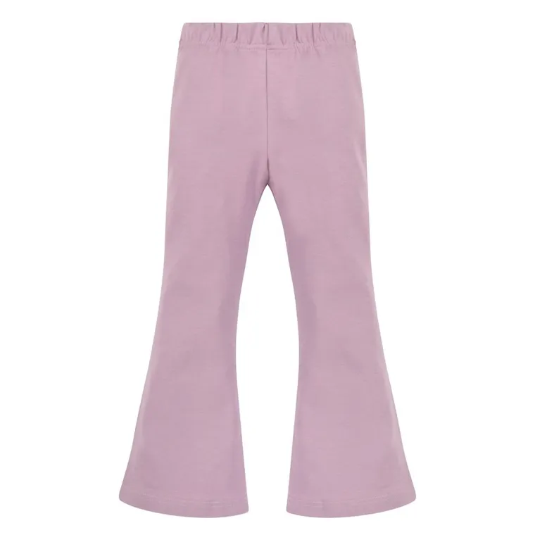 Legginsy dziewczęce, dzwony, fioletowe, Pinokio