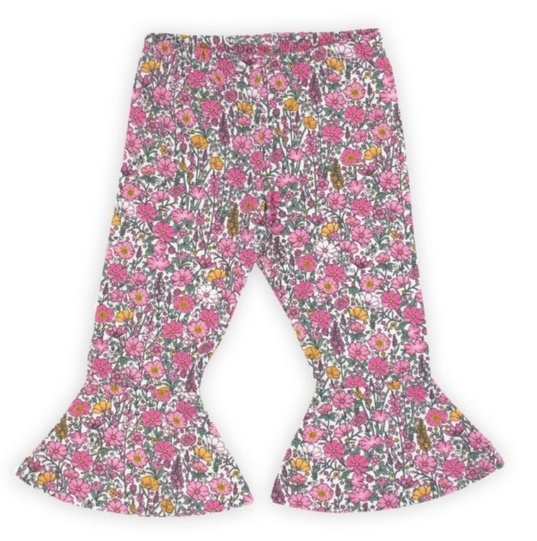 Legginsy dziewczęce, dzwony, różowe, Nicol