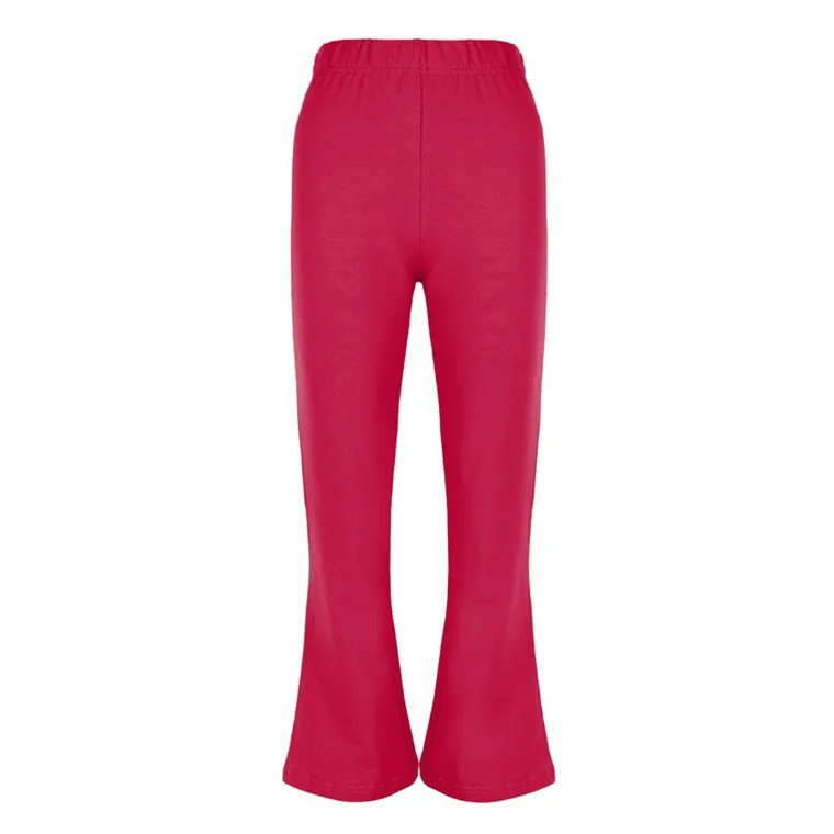 Legginsy dziewczęce, dzwony, różowe, Tup Tup