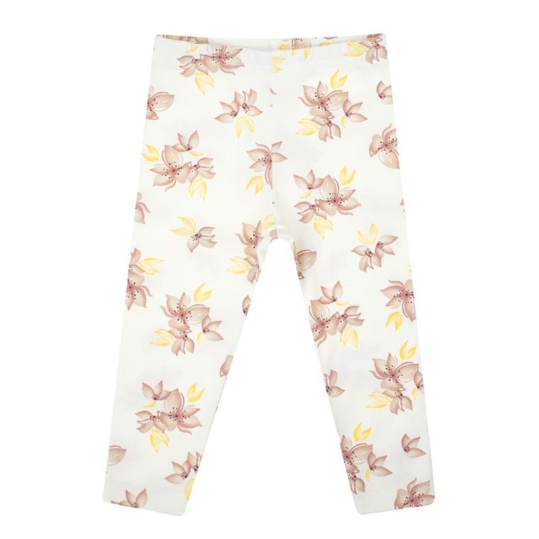 Legginsy dziewczęce, ecru, Nicol