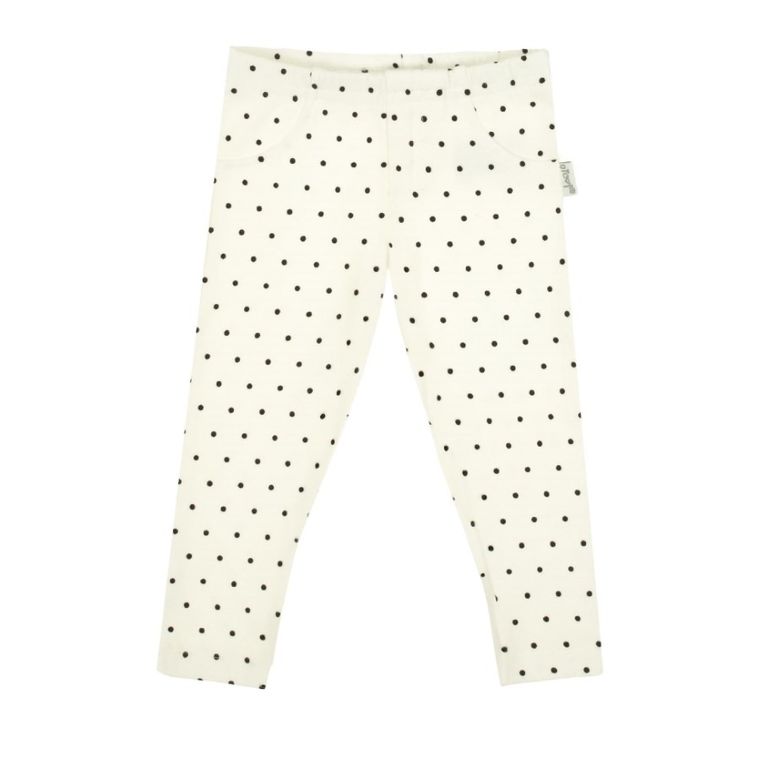 Legginsy dziewczęce, ecru, Nicol