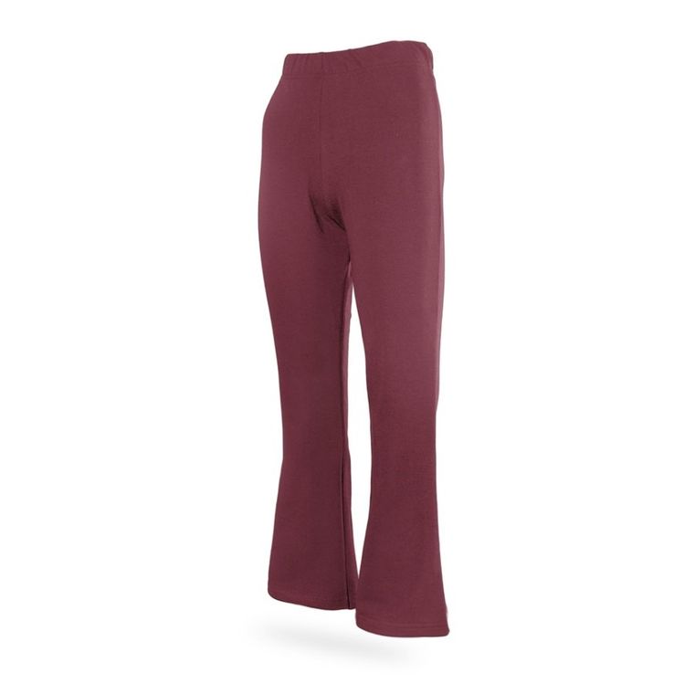 Legginsy dziewczęce, flare, bordowe, Tup Tup