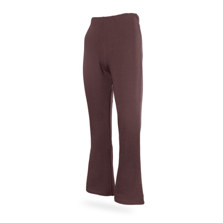 Legginsy dziewczęce, flare, brązowe, Tup Tup