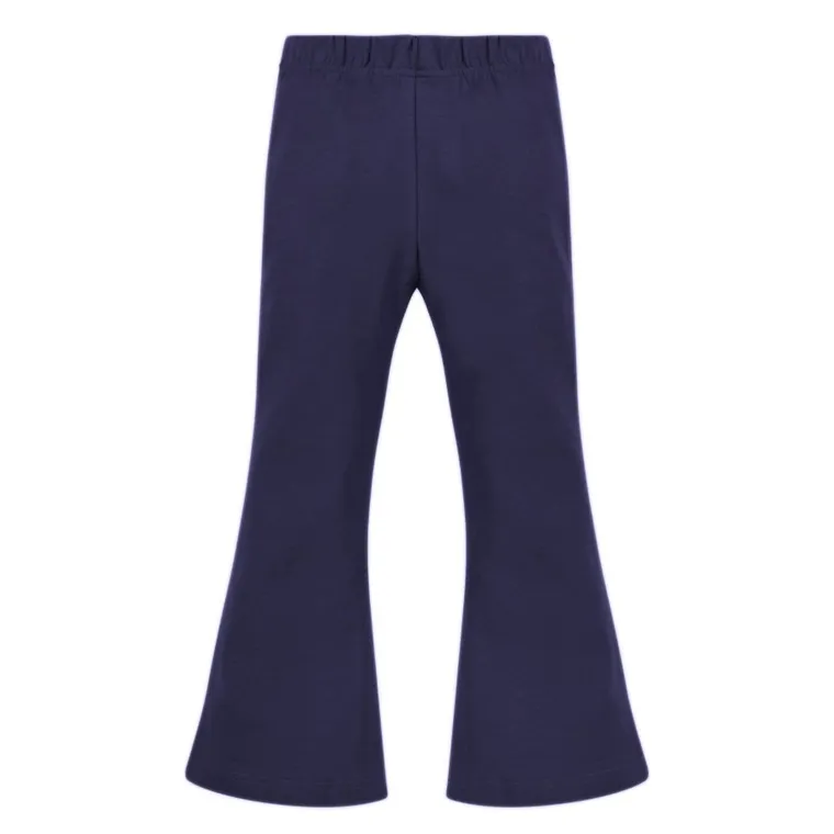 Legginsy dziewczęce, flare, granatowe, Pinokio