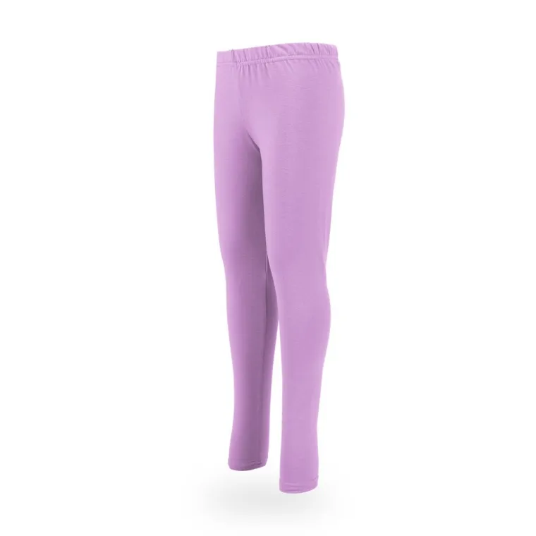 Legginsy dziewczęce, jasnofioletowe, Tup Tup