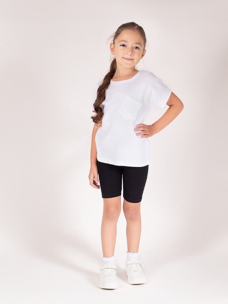 Legginsy dziewczęce, kolarki, czarne, Nicol