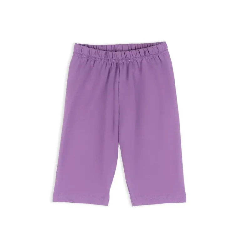Legginsy dziewczęce, kolarki, fioletowe, Tup Tup