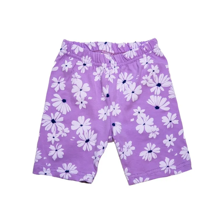 Legginsy dziewczęce, kolarki, fioletowe, Tup Tup