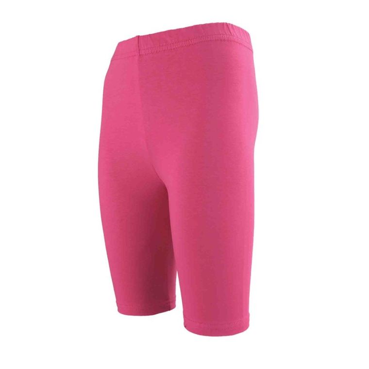 Legginsy dziewczęce, kolarki, różowe, Tup Tup