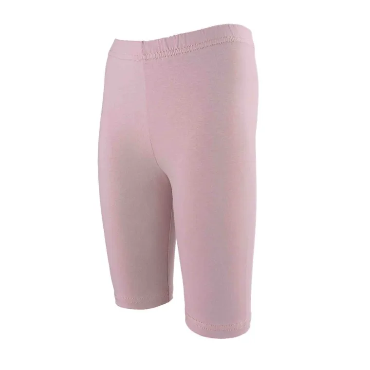 Legginsy dziewczęce, kolarki, różowe, Tup Tup