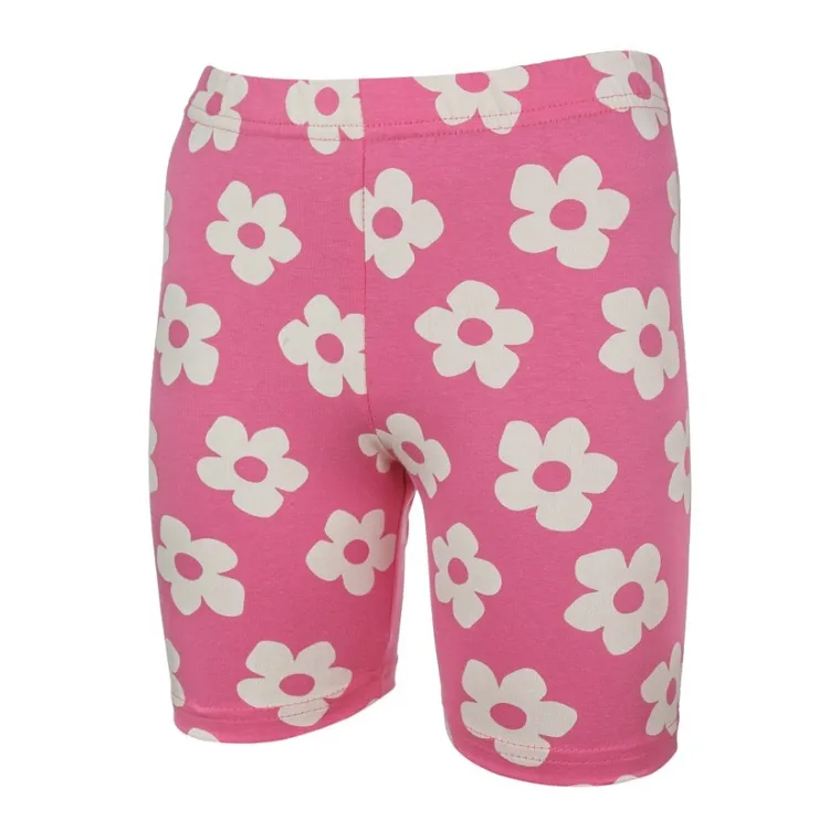 Legginsy dziewczęce, kolarki, różowe, Tup Tup