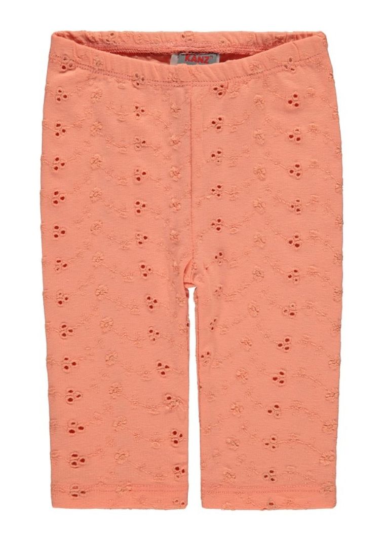 Legginsy dziewczęce, koralowe, Kanz