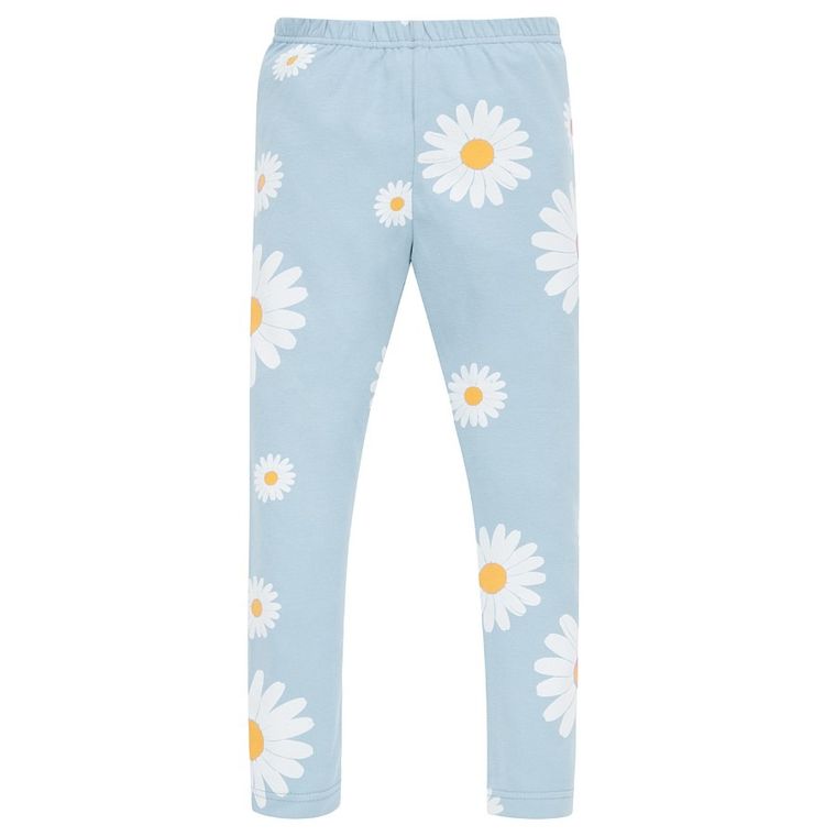 Legginsy dziewczęce, niebieskie, Pinokio