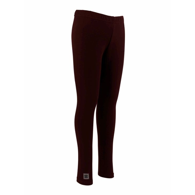 Legginsy dziewczęce, ocieplane, bordowe, Tup Tup