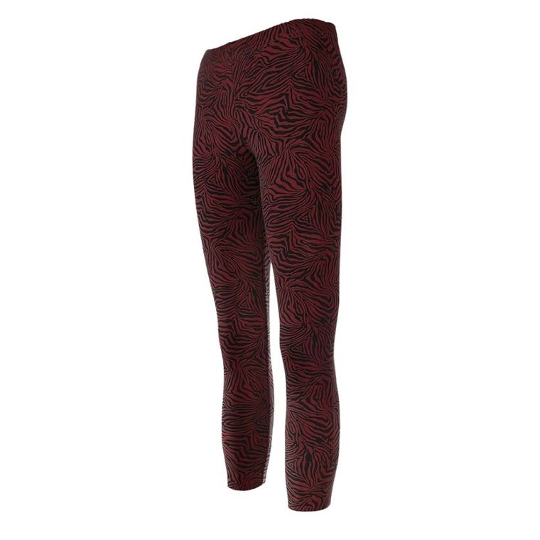 Legginsy dziewczęce, ocieplane, bordowe, Tup Tup